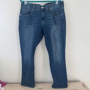JAG Jeans Carter Girlfriend Mid Rise Blue Wash‎ Denim Women Size 20W